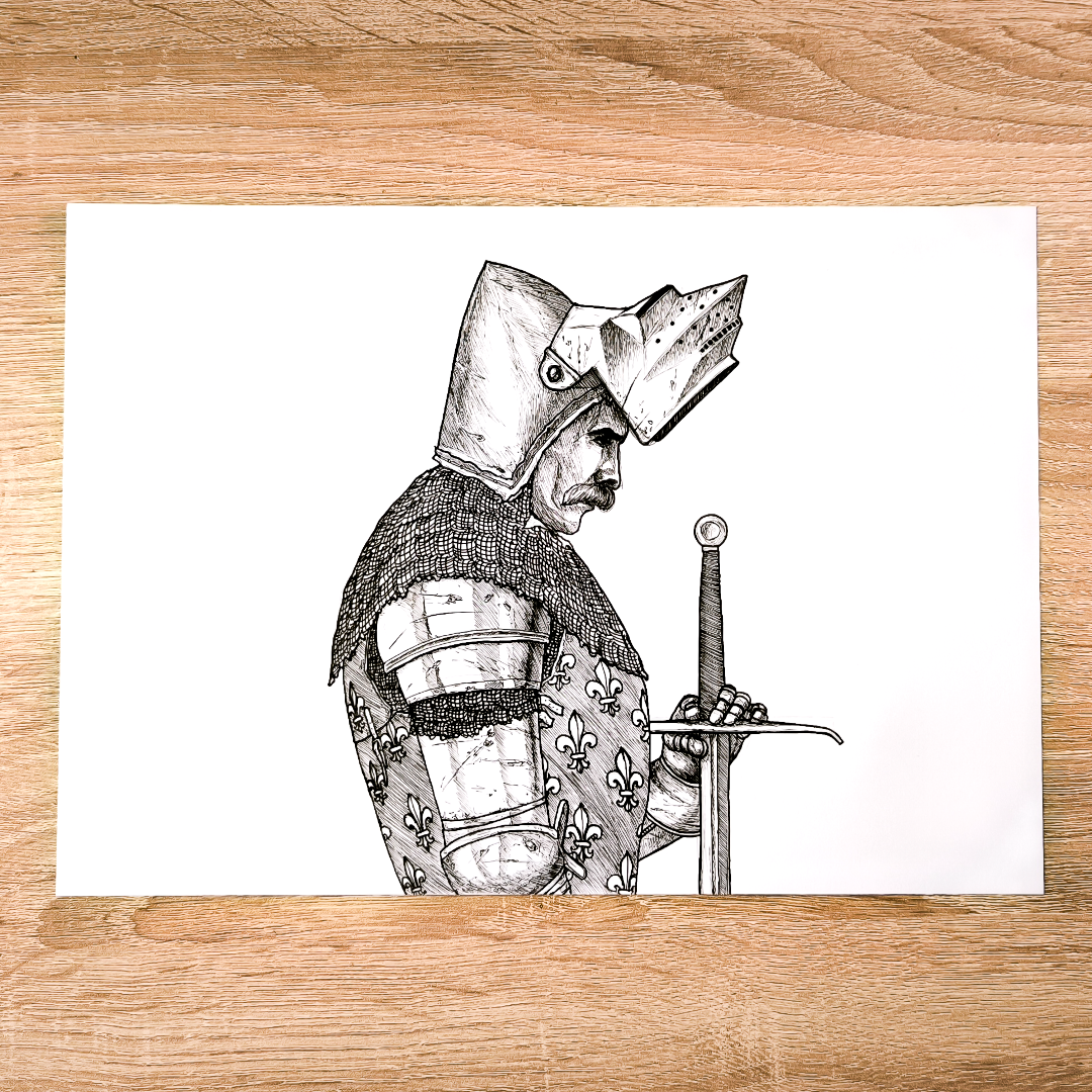 Knight at Crécy