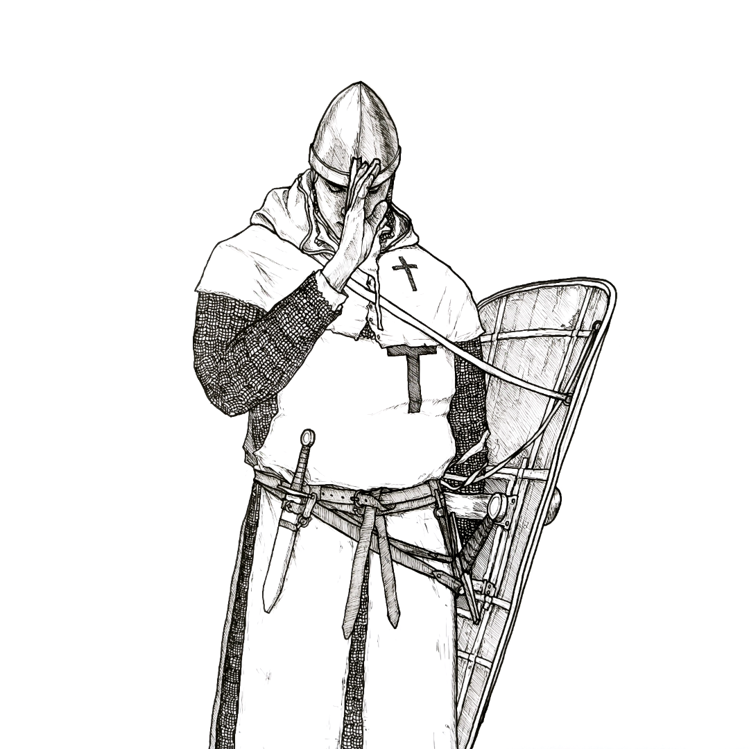 White-clad men in Antioch