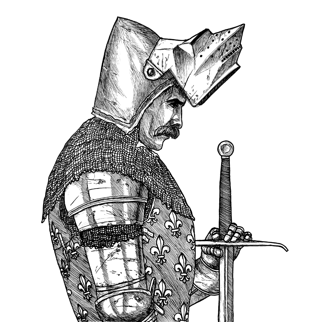 Knight at Crécy