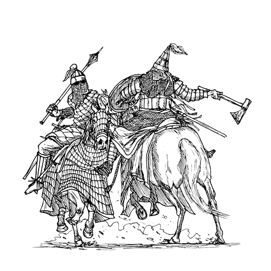 <tc>Cavalerie impériale Byzantine / Cavalerie lourde sassanide</tc>