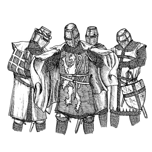 De Montfort, leader of the crusade